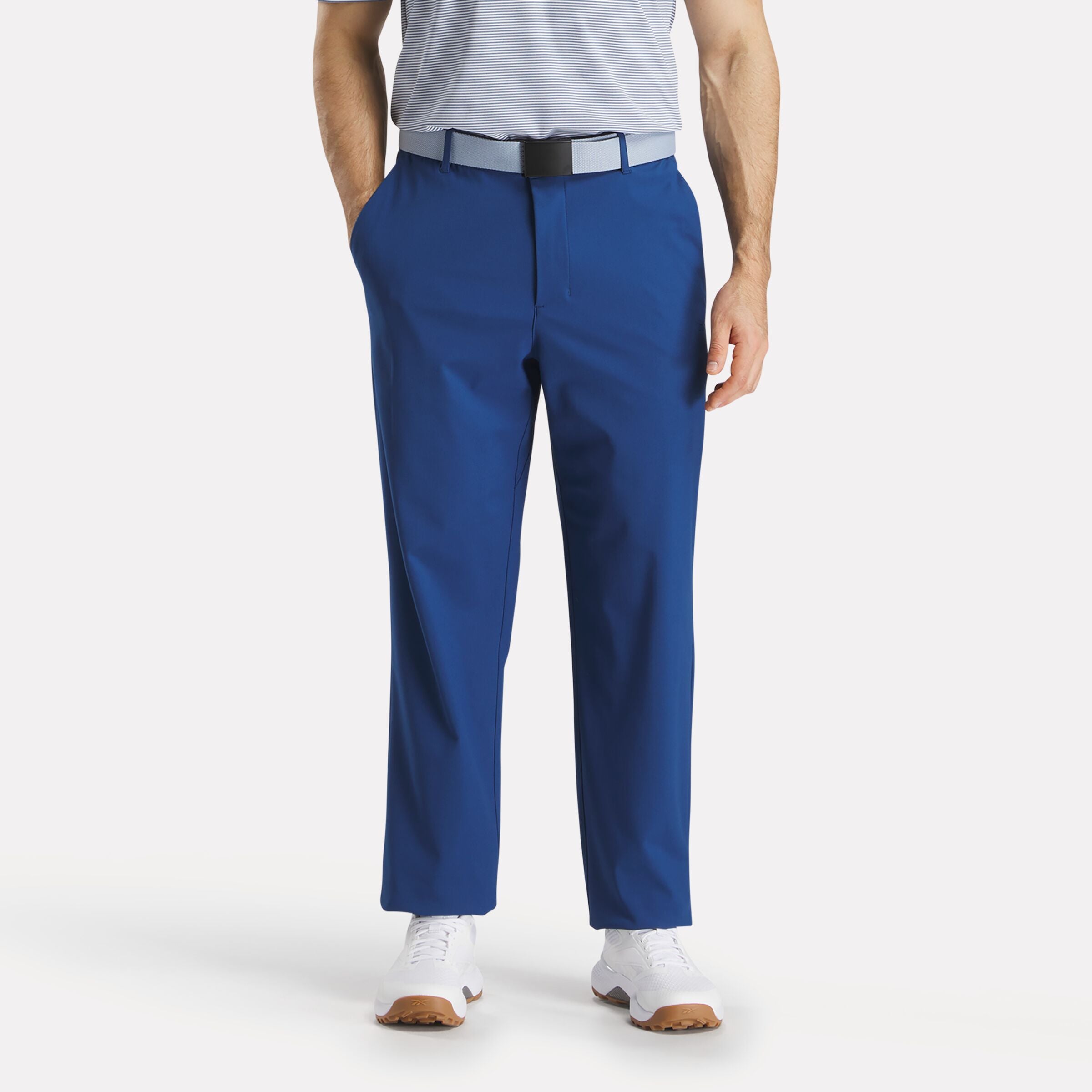 ★Reebok★ Legend 2WAY Warmup Pants Blue Reebok Pants Mens Medium Blue Zip Sweatpants Warm Up