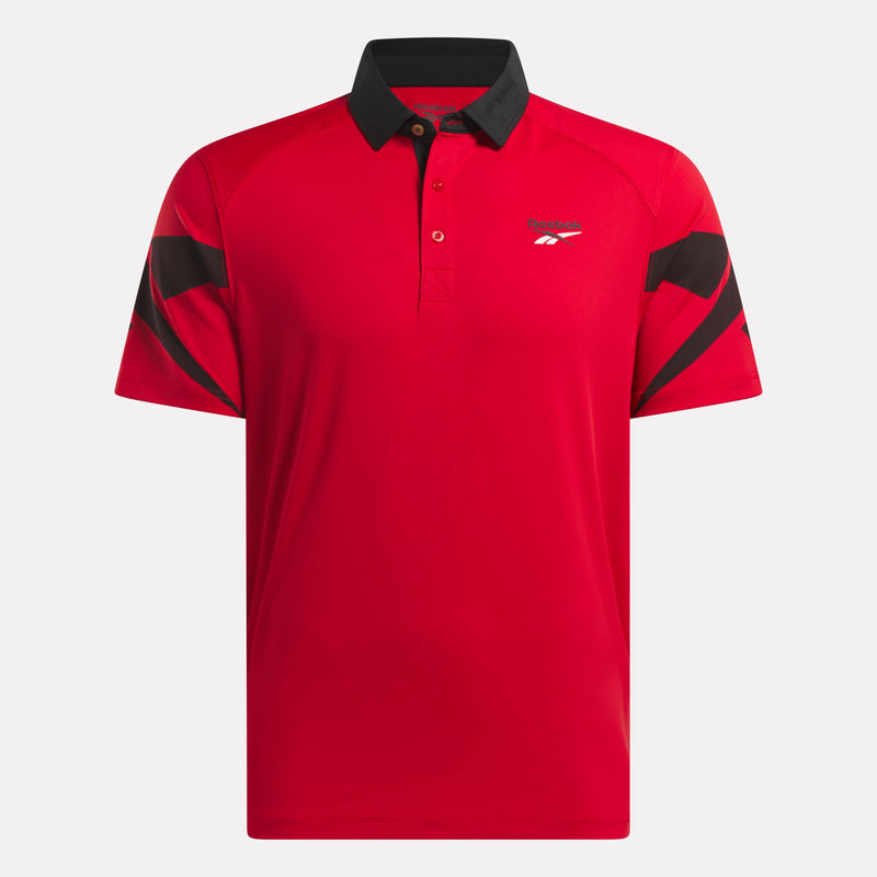 Men's Signature Vector Colorblocked Polo Shirt
