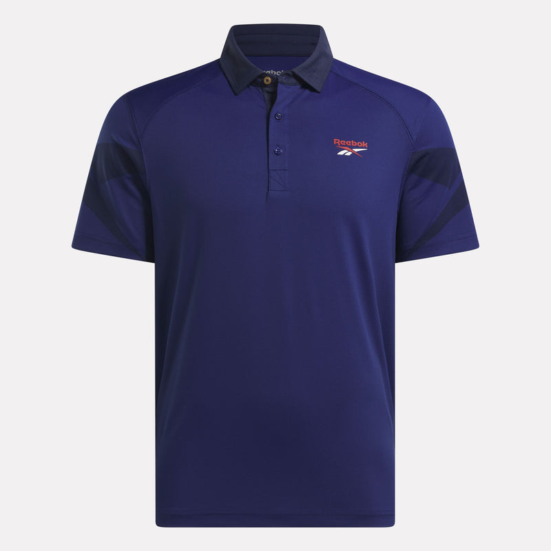 Men's Signature Vector Colorblocked Polo Shirt