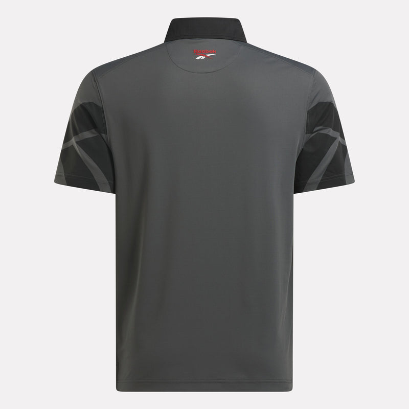 Men's Signature Vector Colorblocked Polo Shirt