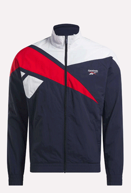 Gif of red, white, and blue inspired styles