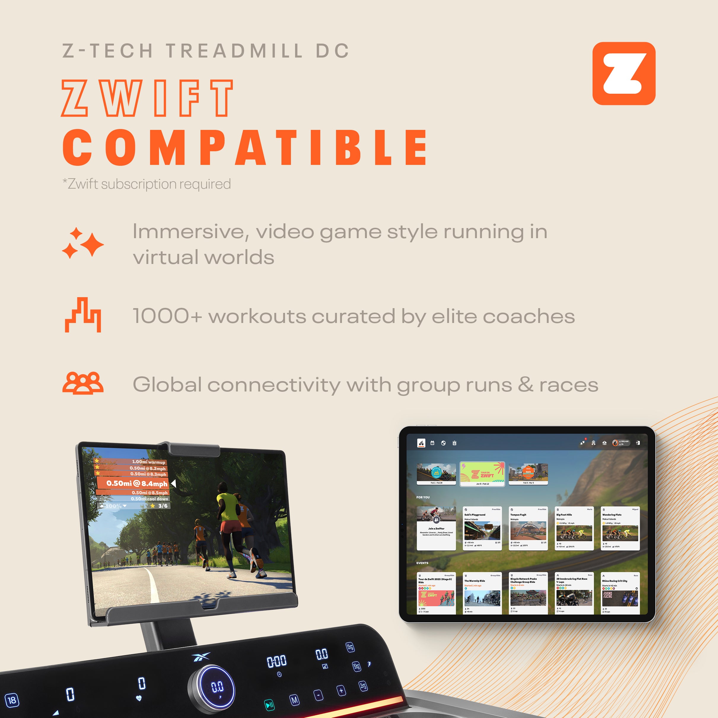 Reebok Z Tech Treadmill - Spec Guide