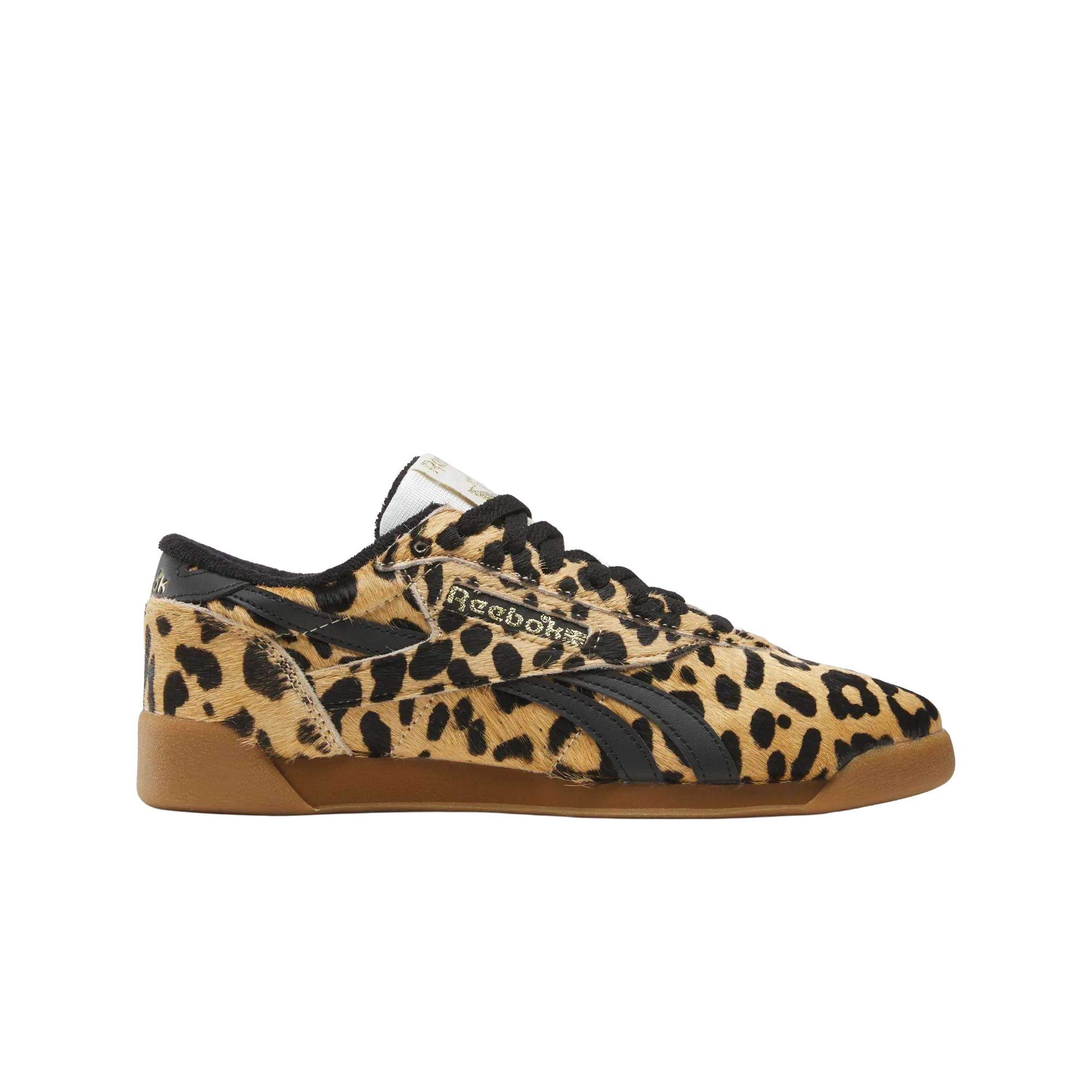 Leopard Reebok Freestyle Shoe