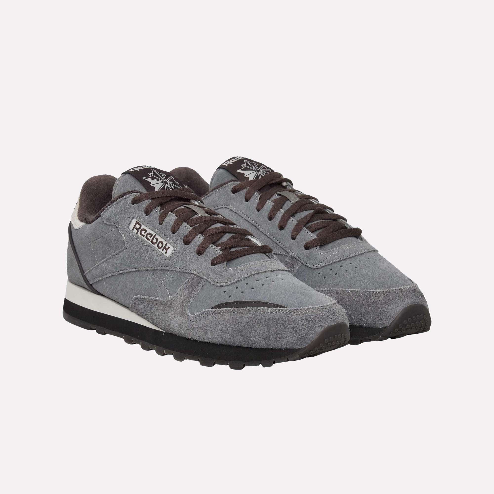 Reebok Workout Plus Sneakers Men Sz 9 Gray Low Top Lace Up Classic Running Shoes Reebok Workout Plus Suede - Men main image 4