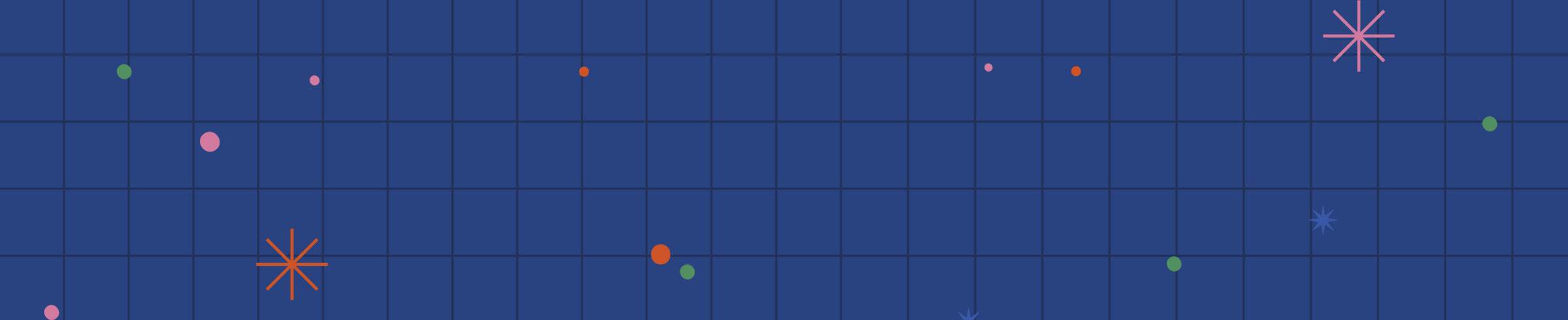 blue grid background 